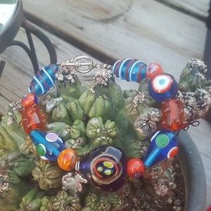 Florida Gators glass bracelet